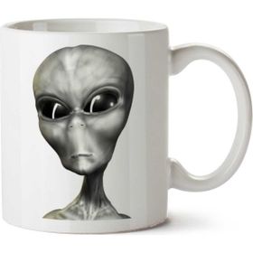 Art Hediye Alien-Png İki Tarafı Baskılı Kupa Bardak