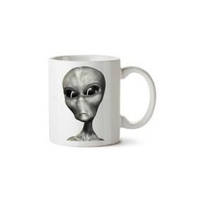 Art Hediye Alien-Png İki Tarafı Baskılı Kupa Bardak