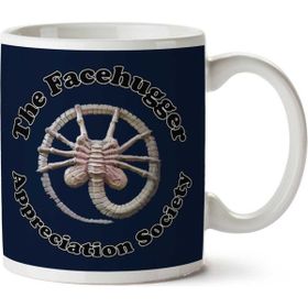 Art Hediye Alien The Facehugger Appreciation Society Iki Tarafı Baskılı Kupa Bardak