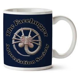 Art Hediye Alien The Facehugger Appreciation Society Iki Tarafı Baskılı Kupa Bardak