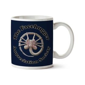 Art Hediye Alien The Facehugger Appreciation Society Iki Tarafı Baskılı Kupa Bardak