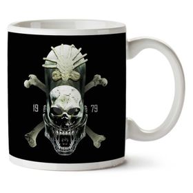 Art Hediye Alien Xenomorph Skull Kuru Kafa 01 İki Tarafı Baskılı Kupa Bardak