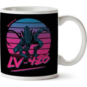 Art Hediye Aliens Welcome To LV-426 Iki Tarafı Baskılı Kupa Bardak