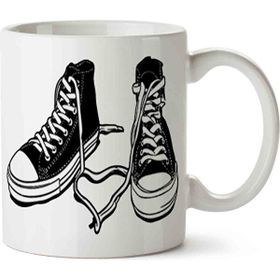 Art Hediye ALL STAR Converse (2) İki Tarafı Baskılı Kupa Bardak