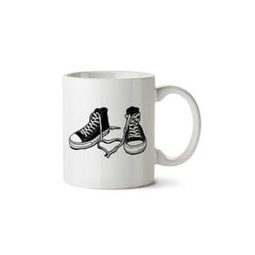 Art Hediye All Star Converse Ayakkabı İki Tarafı Baskılı Kupa Bardak