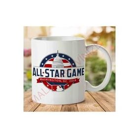 Art Hediye All Star Game Mockup İki Tarafı Baskılı Kupa Bardak