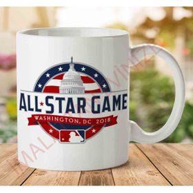 Art Hediye All Star Game Mockup İki Tarafı Baskılı Kupa Bardak