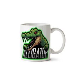Art Hediye Alligator Timsah Bursaspor 01 İki Tarafı Baskılı Kupa Bardak