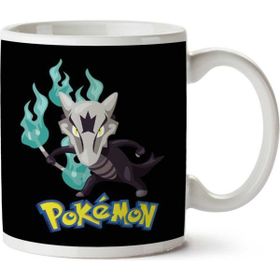 Art Hediye Alola Marowak Pokemon Sun Moon Iki Tarafı Baskılı Kupa