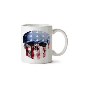 Art Hediye Amerika Kuru Kafası İki Tarafı Baskılı Kupa