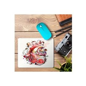 Art Hediye Anatomik Kalp Baskılı 23x19 cm Mouse Pad