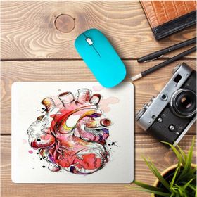 Art Hediye Anatomik Kalp Baskılı 23x19 cm Mouse Pad