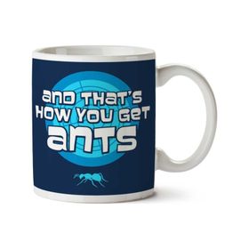 Art Hediye And Thats How You Get Ants Archer Iki Tarafı Baskılı Kupa Bardak