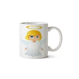 Art Hediye Angel-Free-Download-Png Iki Tarafı Baskılı Kupa