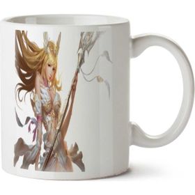 Art Hediye Angel-Warrior-Free-Download-Png Iki Tarafı Baskılı Kupa