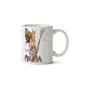 Art Hediye Angel-Warrior-Free-Download-Png Iki Tarafı Baskılı Kupa