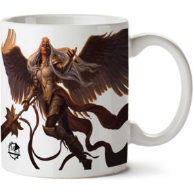 Art Hediye Angel-Warrior-Png-Picture Iki Tarafı Baskılı Kupa
