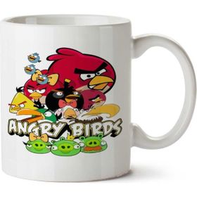 Art Hediye Angry Birds (4) İki Tarafı Baskılı Kupa Bardak