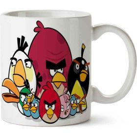 Art Hediye Angry Birds İki Tarafı Baskılı Kupa Bardak