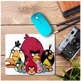 Art Hediye Angry Birds Kızgın Baskılı 23x19 cm Mouse Pad