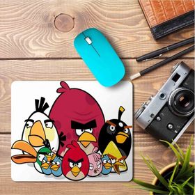 Art Hediye Angry Birds Kızgın Baskılı 23x19 cm Mouse Pad