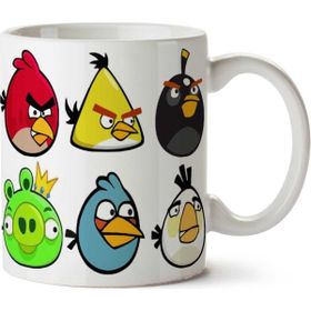 Art Hediye Angry Birds Pop Star Iki Tarafı Baskılı Kupa