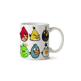 Art Hediye Angry Birds Pop Star Iki Tarafı Baskılı Kupa