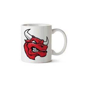 Art Hediye Angry Bull 01 Iki Tarafı Baskılı Kupa