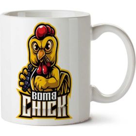 Art Hediye Angry Chick Iki Tarafı Baskılı Kupa