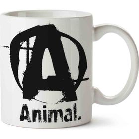Art Hediye Animal Logo İki Tarafı Baskılı Kupa Bardak