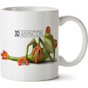 Art Hediye Animation-Download-Png Iki Tarafı Baskılı Kupa