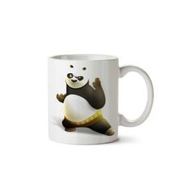Art Hediye Animation Kung Fu Panda Iki Tarafı Baskılı Kupa