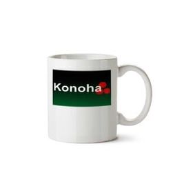 Art Hediye Anime Konoha İki Tarafı Baskılı Kupa Bardak