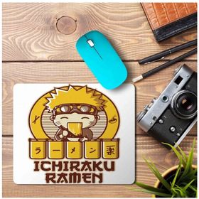 Art Hediye Anime Naruto Ichiraku Ramen Baskılı 23x19 cm Mouse Pad