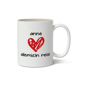 Art Hediye Anne Ailemizin Reisi Tasarimli Kupa Bardak Baskili Kahve Kupa Bardak