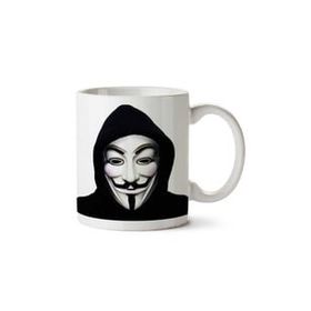 Art Hediye Anonymous La Casa De Papael Iki Tarafı Baskılı Kupa