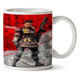 Art Hediye Apex Legends Bangalore Karakter İki Tarafı Baskılı Kupa