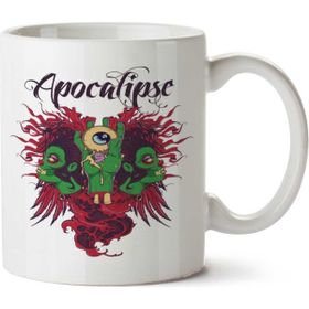 Art Hediye Apocalipse Iki Tarafı Baskılı Kupa