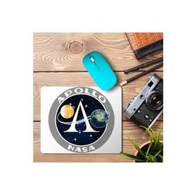 Art Hediye Apollo Nasa Baskılı 23x19 cm Mouse Pad