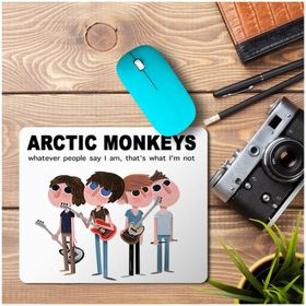 Art Hediye Arctic Monkeys Müzik Baskılı 23x19 cm Mouse Pad