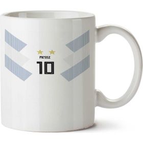Art Hediye Argentina Away Change 2018 10 Iki Tarafı Baskılı Kupa Bardak