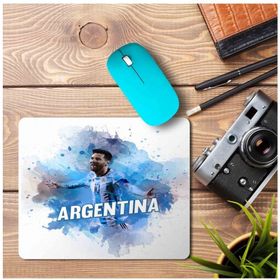 Art Hediye Argentina Messi Baskılı 23x19 cm Mouse Pad