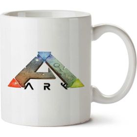 Art Hediye Ark Logo White Iki Tarafı Baskılı Kupa Bardak