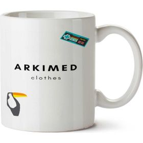 Art Hediye Arkimed Iki Tarafı Baskılı Kupa Bardak