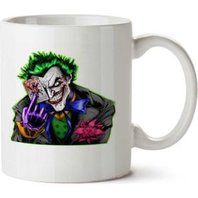 Art Hediye Arlequina E Coringa Joker Kart Iki Tarafı Baskılı Kupa Bardak