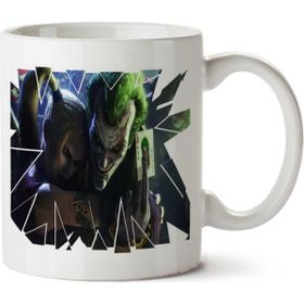 Art Hediye Arlequina E Coringa Joker Kart Iki Tarafı Baskılı Kupa Bardak