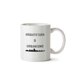 Art Hediye Arquitetura Iki Tarafı Baskılı Kupa Bardak
