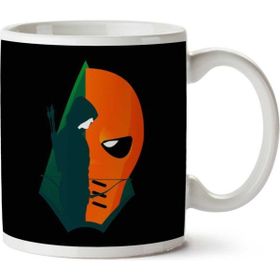 Art Hediye Arrow Deathstroke Montage Iki Tarafı Baskılı Kupa Bardak