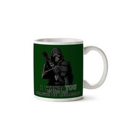 Art Hediye Arrow I Want You to Join the League of Assassins İki Tarafı 01 Baskılı Kupa Bardak