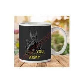 Art Hediye Art Hediye1-1528 Lord Of The Rings Mordor's Army İki Tarafı Baskılı Kupa Bardak